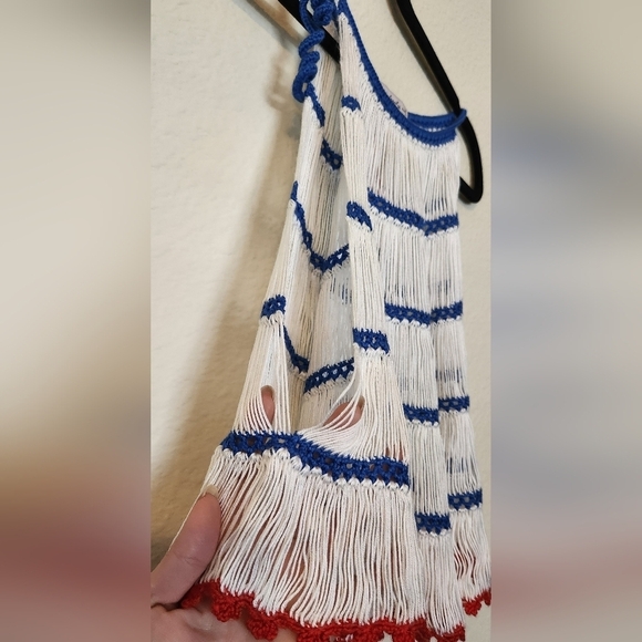 My Beachy Side Emily In Paris Bonbon Crocheted Halter Top - Picture 8 of 11